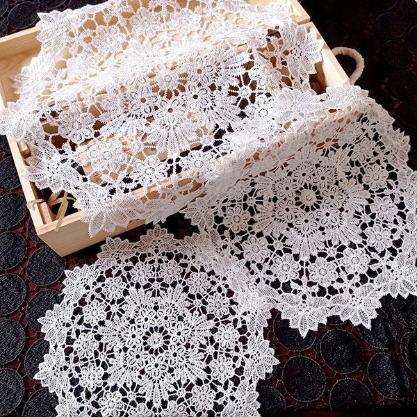 mats & pads 1pcs round lace water soluble embroidery place table mat cloth pad cup mug napkin doily year christmas gift
mats & pads 1pcs round lace water soluble embroidery place table mat cloth pad cup mug napkin doily year christmas gift