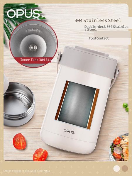 opus heat preservation lunch-box office workers multi-storey overlength insulation barrel student stainless steel dinnerware sets
opus heat preservation lunch-box office workers multi-storey overlength insulation barrel student stainless steel dinnerware sets