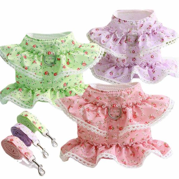 cat collars & leads dog pet clothes chest strap traction small floral lace teddy bear walking rope in spring, summer and autumn
cat collars & leads dog pet clothes chest strap traction small floral lace teddy bear walking rope in spring, summer and autumn