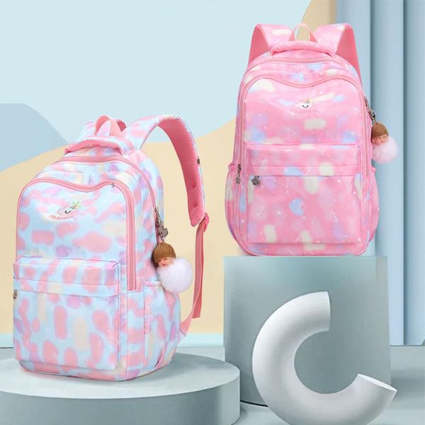 school bags 2021 children's student backpack nylon shoulder bag printing colorful pink girl
school bags 2021 children's student backpack nylon shoulder bag printing colorful pink girl