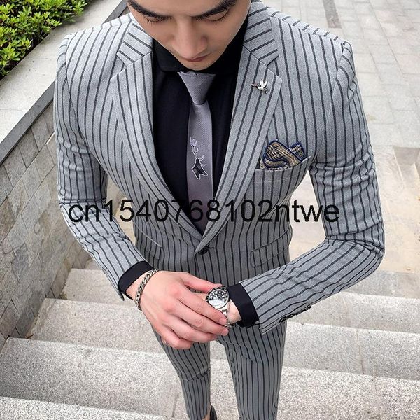 men's suit, fashion dress, bridegroom's striped slim three piece suit suits & blazers, White;black
men's suit, fashion dress, bridegroom's striped slim three piece suit suits & blazers, White;black