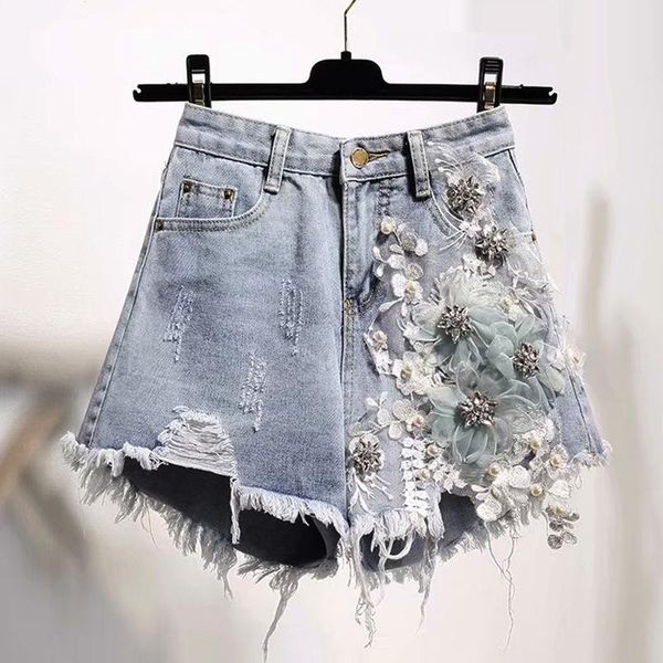 women's shorts summer fashion womens high waist ripped hole tassel pearls beading denim , woman 5xl rhinestone flower jeans, White;black
women's shorts summer fashion womens high waist ripped hole tassel pearls beading denim , woman 5xl rhinestone flower jeans, White;black