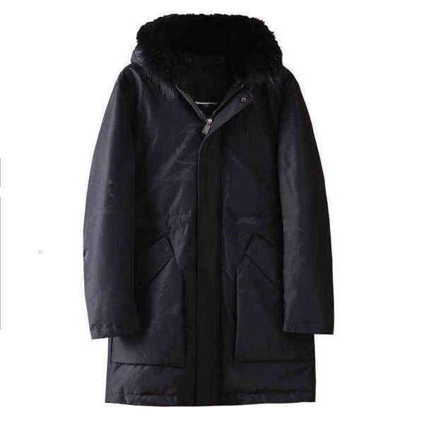 high end down et men's winter thickened warm fashion pattern 4r100, Black
high end down et men's winter thickened warm fashion pattern 4r100, Black