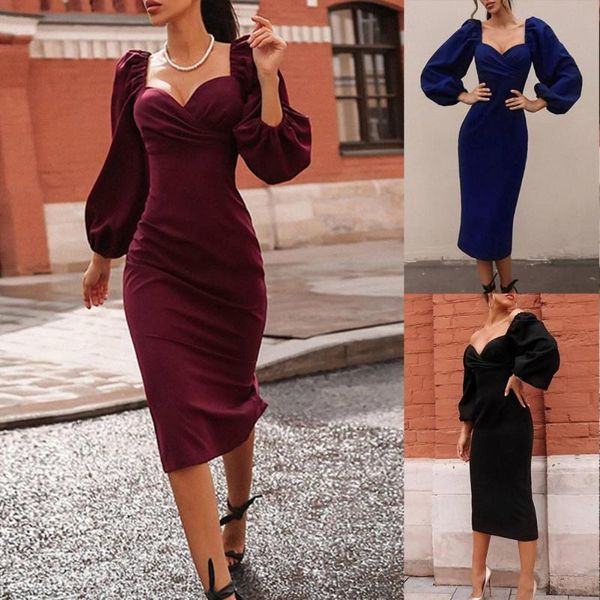 casual dresses elegant bodycon women square collar lantern sleeve stylish party/dating dress formal waist tied pleated, Black;gray
casual dresses elegant bodycon women square collar lantern sleeve stylish party/dating dress formal waist tied pleated, Black;gray