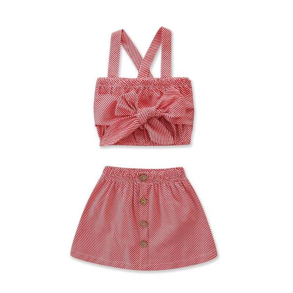clothing sets summer 2pcs infant kids girls clothes 1-6y plaid printed sleeveless bowknot vest a-line skirts, White
clothing sets summer 2pcs infant kids girls clothes 1-6y plaid printed sleeveless bowknot vest a-line skirts, White