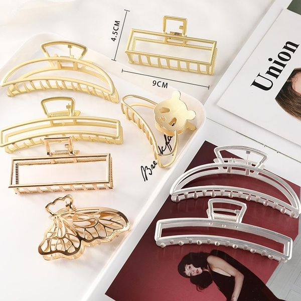 hair accessories women girls geometric claw clip clamps metal crab moon shape hairpin large size gifts
hair accessories women girls geometric claw clip clamps metal crab moon shape hairpin large size gifts