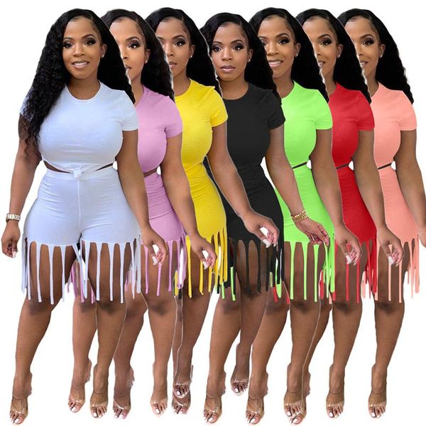 women's tracksuits women two piece lovely plus size lady casual o neck tassel design 2 shorts set bodycon, Gray
women's tracksuits women two piece lovely plus size lady casual o neck tassel design 2 shorts set bodycon, Gray