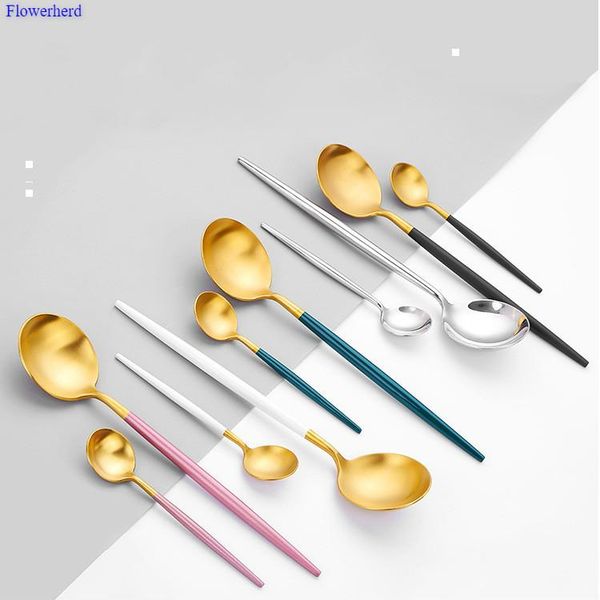 dinnerware sets 304 stainless steel nordic steak knife main meal fork spoon portuguese and western-style gift tableware set
dinnerware sets 304 stainless steel nordic steak knife main meal fork spoon portuguese and western-style gift tableware set
