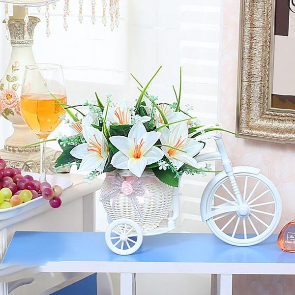 decorative flowers & wreaths flower lily arrangement with lovely tricycle vase for living room/bedroom floral decoration,wedding party flowe
decorative flowers & wreaths flower lily arrangement with lovely tricycle vase for living room/bedroom floral decoration,wedding party flowe
