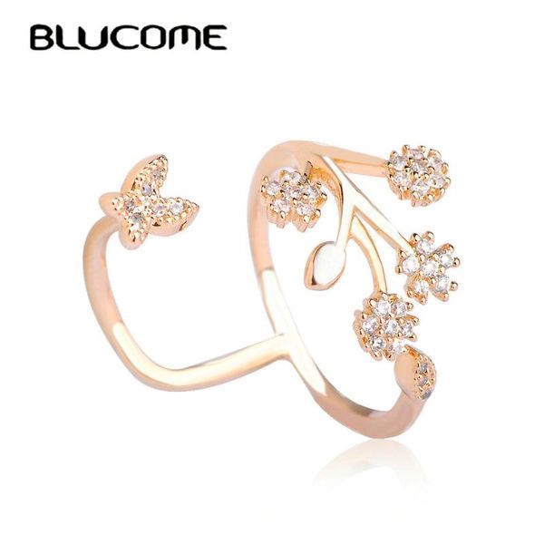 wedding rings blucome luxury rhinestone copper butterfly flower couple ring adjustable zircon female only lover anel bijoux, Slivery;golden
wedding rings blucome luxury rhinestone copper butterfly flower couple ring adjustable zircon female only lover anel bijoux, Slivery;golden