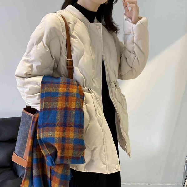 women's down & parkas goal standing cotton woman's 2021 korean winter wear mid-length parka breadcrumb long sleeve jacket, Black
women's down & parkas goal standing cotton woman's 2021 korean winter wear mid-length parka breadcrumb long sleeve jacket, Black