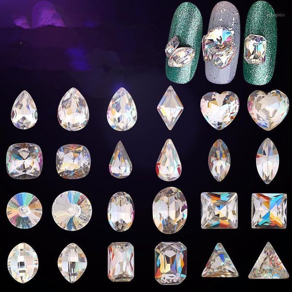 shiny colorful sharp bottom shaped ab three-dimensional large glass rhinestone diy nail decoration1, Silver;gold
shiny colorful sharp bottom shaped ab three-dimensional large glass rhinestone diy nail decoration1, Silver;gold