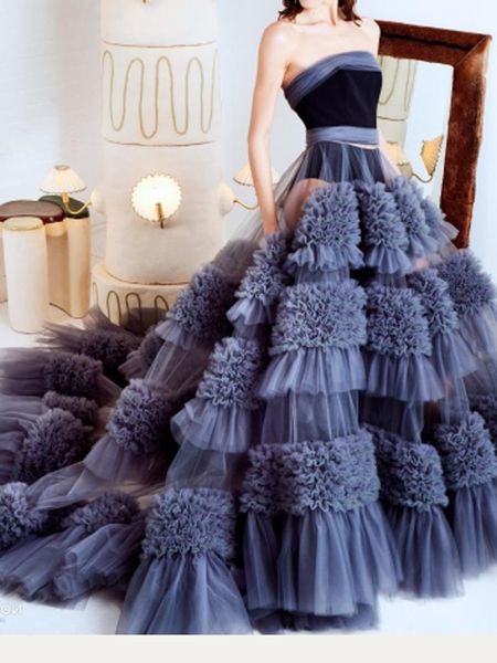 summer fashionable chest transparent gauze bouffant evening party dress women enchanting beautiful gown casual dresses, Black;gray
summer fashionable chest transparent gauze bouffant evening party dress women enchanting beautiful gown casual dresses, Black;gray