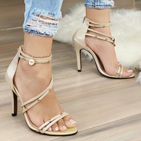 womens high heels sandals summer fashion ankle shoes females ladies open toes sandals zipper strap woman party shoes, Black
womens high heels sandals summer fashion ankle shoes females ladies open toes sandals zipper strap woman party shoes, Black