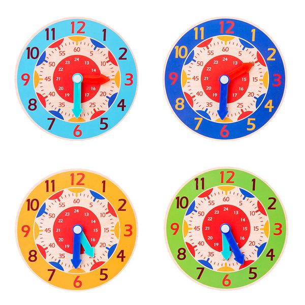 children montessori wooden clock toys hour minute second cognition colorful clocks for kids early preschool teaching aids
children montessori wooden clock toys hour minute second cognition colorful clocks for kids early preschool teaching aids