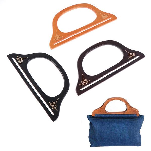 bag parts & accessories 1 pcs wooden handbag handle replacement holder diy making frame, Black
bag parts & accessories 1 pcs wooden handbag handle replacement holder diy making frame, Black