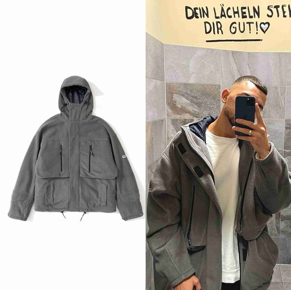 men's jackets martine rose solid grey fleece men's and women's warm coat cotton jacket multi pocket, Black;brown
men's jackets martine rose solid grey fleece men's and women's warm coat cotton jacket multi pocket, Black;brown