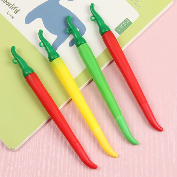 6pieces/lot 1pcs cartoon pepper style pen out of pencil case write easy and smooth pencil bag stationery creative school supplies
6pieces/lot 1pcs cartoon pepper style pen out of pencil case write easy and smooth pencil bag stationery creative school supplies
