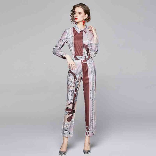 women's two piece pants runway designer spring long sleeve turn down collar flower printing shirt + hight waist pencil 2 set h76l, White
women's two piece pants runway designer spring long sleeve turn down collar flower printing shirt + hight waist pencil 2 set h76l, White