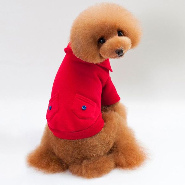 dog apparel autumn and winter recreational style pet clothing warm stylish simple pure color lapel sweater jacket small
dog apparel autumn and winter recreational style pet clothing warm stylish simple pure color lapel sweater jacket small