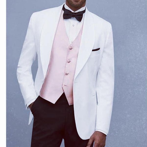 men's suits & blazers custom fashion handsome white male suit big size slim fit groomsmen tuxedos wedding business party men cl, White;black
men's suits & blazers custom fashion handsome white male suit big size slim fit groomsmen tuxedos wedding business party men cl, White;black