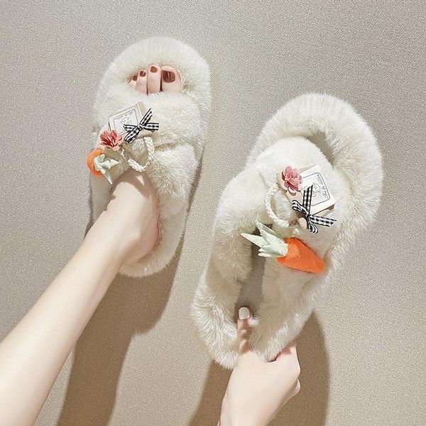 low home slippers women's female shoes winter footwear slides fur flip flops fashion flock massage 2021 flat plush luxury, Black
low home slippers women's female shoes winter footwear slides fur flip flops fashion flock massage 2021 flat plush luxury, Black