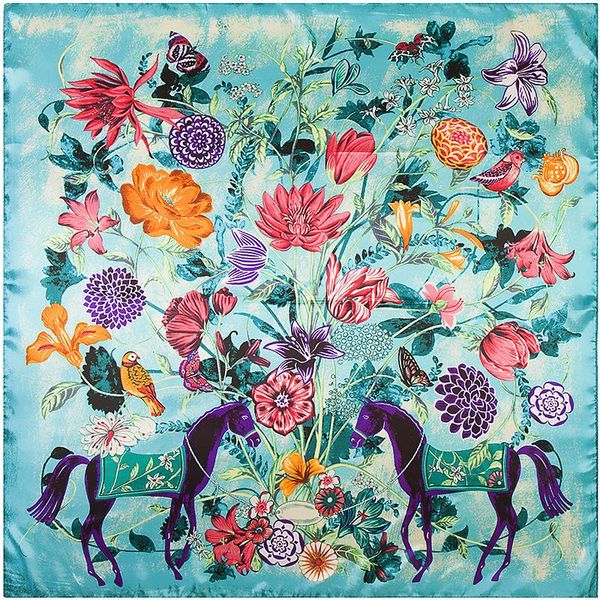 scarves 90x90cm fashion hijab for women floral print satin silk shawls scarf female small square neckerchief lady headband, Blue;gray
scarves 90x90cm fashion hijab for women floral print satin silk shawls scarf female small square neckerchief lady headband, Blue;gray