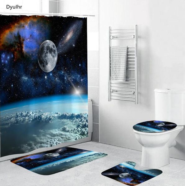 bathroom accessories 3d universe landscape design polyester waterproof shower curtain toilet seat mat floor kit curtains
bathroom accessories 3d universe landscape design polyester waterproof shower curtain toilet seat mat floor kit curtains