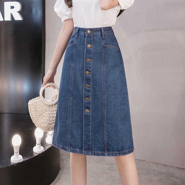 skirts spring summer denim women vintage high wasit jeans plus size single button a-line female maxr, Black
skirts spring summer denim women vintage high wasit jeans plus size single button a-line female maxr, Black