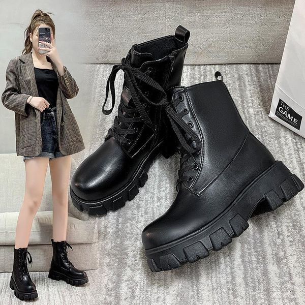 boots shoes women anklet round toe thick sole comfortable platform snow for woman winter female keep warm botas de mujer, Black
boots shoes women anklet round toe thick sole comfortable platform snow for woman winter female keep warm botas de mujer, Black