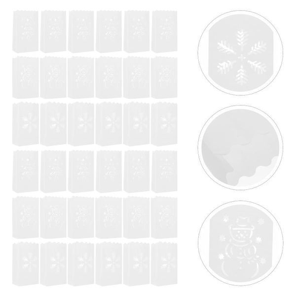 gift wrap 30pcs christmas lantern bags durable fire-retardant material candle pouches
gift wrap 30pcs christmas lantern bags durable fire-retardant material candle pouches
