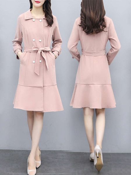 casual dresses dress windbreaker belt waist down show thin autumn women's long sleeve medium length skirt nx25, Black;gray
casual dresses dress windbreaker belt waist down show thin autumn women's long sleeve medium length skirt nx25, Black;gray