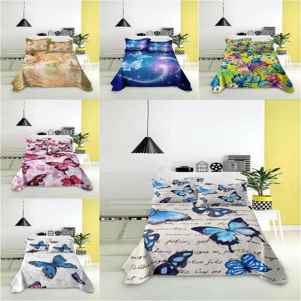 sheets & sets butterfly printed bedding sheet queen king flat bedclothes soft bed for kids bedroom home textile
sheets & sets butterfly printed bedding sheet queen king flat bedclothes soft bed for kids bedroom home textile