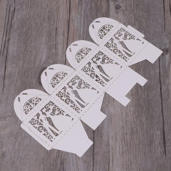 gift wrap 100pcs couple design luxury lase cut wedding sweets candy favour boxes with ribbon table decorations (creamy-white)
gift wrap 100pcs couple design luxury lase cut wedding sweets candy favour boxes with ribbon table decorations (creamy-white)