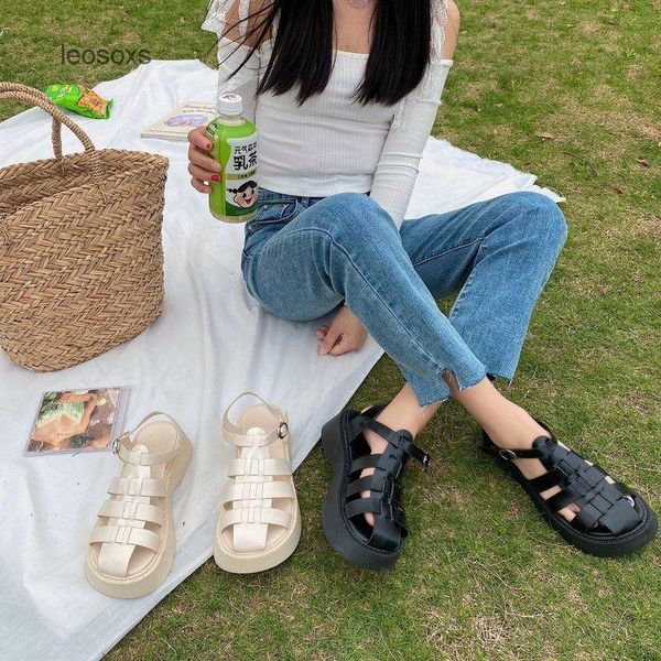 sandals 2021 summer hollow roman women's fashion retro style beach shoes students' thick soles show small feet, Black
sandals 2021 summer hollow roman women's fashion retro style beach shoes students' thick soles show small feet, Black