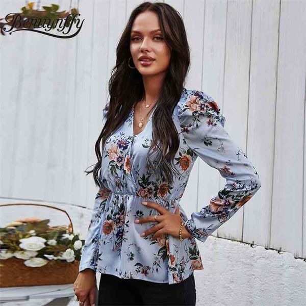 surplice neck floral print peplum blouse women spring puff long sleeve female boho casual and blouses 210510, White
surplice neck floral print peplum blouse women spring puff long sleeve female boho casual and blouses 210510, White