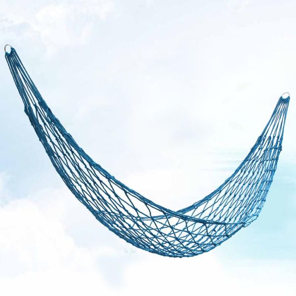 sleeping bags 1pc meshy rope hammock cotton net thickened mesh bed for outdoor sports hiking camping (blue)
sleeping bags 1pc meshy rope hammock cotton net thickened mesh bed for outdoor sports hiking camping (blue)
