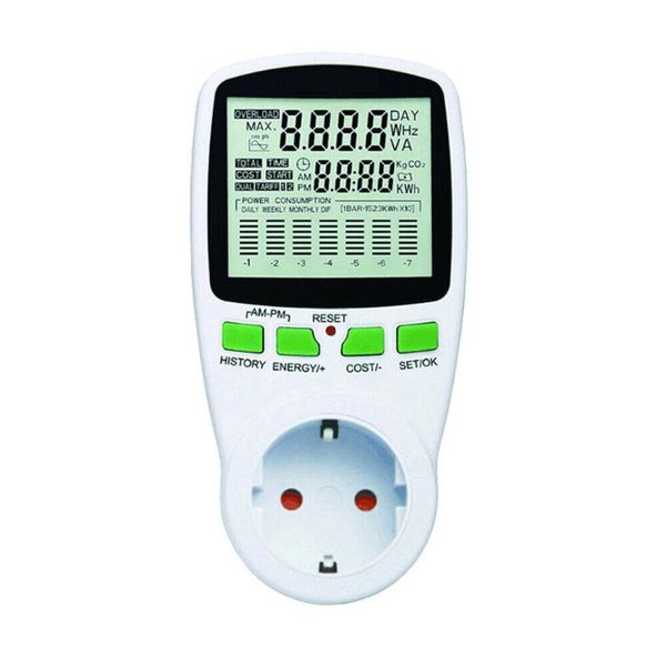 smart power plugs ac meters 220v digital wattmeter eu energy meter wamonitor electricity cost diagram measuring socket analyzer
smart power plugs ac meters 220v digital wattmeter eu energy meter wamonitor electricity cost diagram measuring socket analyzer