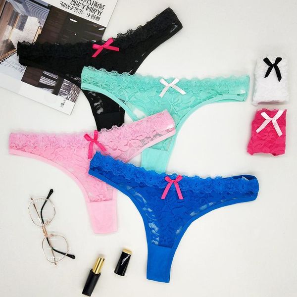 women's panties 5 pcs lot culotte femme g-string nylon lace g string thong underwear ladies, Black;pink
women's panties 5 pcs lot culotte femme g-string nylon lace g string thong underwear ladies, Black;pink