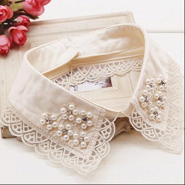 fashion neckstand fake collar womens shirt white amp black tie detachable lace flower pearl alse ladies decorative
fashion neckstand fake collar womens shirt white amp black tie detachable lace flower pearl alse ladies decorative