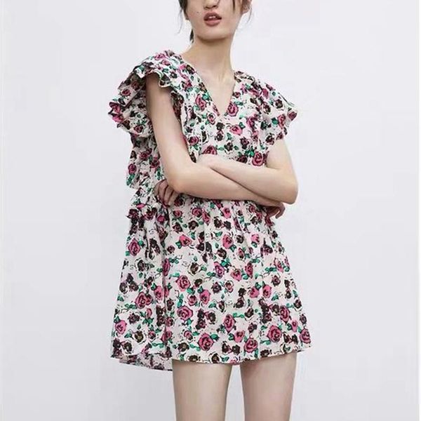 casual dresses womens summer flower print dress short sleeve v-neck loose evening party mini, Black;gray
casual dresses womens summer flower print dress short sleeve v-neck loose evening party mini, Black;gray