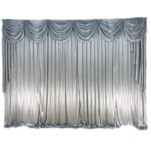 party decoration 3x3m 10x10ft 3x6m ice silk backdrop drapes stage curtains with swags for wedding event banquet
party decoration 3x3m 10x10ft 3x6m ice silk backdrop drapes stage curtains with swags for wedding event banquet