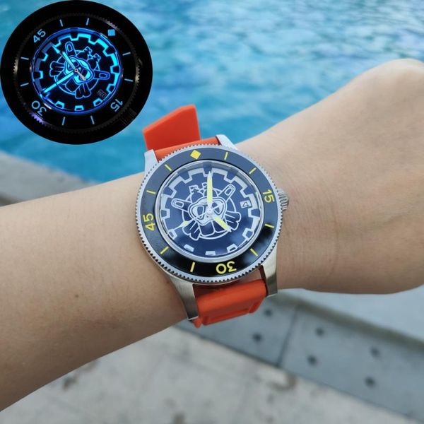 pro 300m water resistanc 41mm men's diving watch nh35 automatic movement ceramic bezel sapphire luminous marks wristwatches, Slivery;brown
pro 300m water resistanc 41mm men's diving watch nh35 automatic movement ceramic bezel sapphire luminous marks wristwatches, Slivery;brown