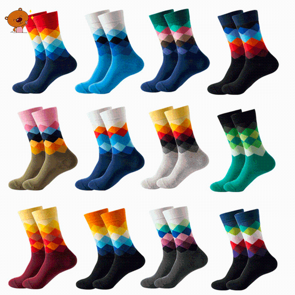 men's socks 5 pairs/linge color matching medium tube pure cotton autumn and winter gorgeous,comfortable soft wholesale, Black
men's socks 5 pairs/linge color matching medium tube pure cotton autumn and winter gorgeous,comfortable soft wholesale, Black