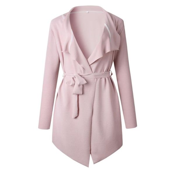 women's trench coats casual female loose outwear women coat autumn long sleeve cardigan, Tan;black
women's trench coats casual female loose outwear women coat autumn long sleeve cardigan, Tan;black