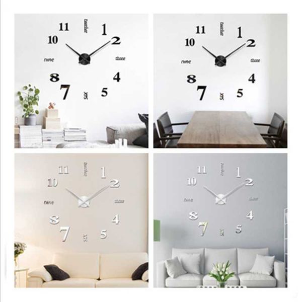 wall clocks ship from russia acrylic silent modern design 3d numbers diy stickers living room decoration decorative watch
wall clocks ship from russia acrylic silent modern design 3d numbers diy stickers living room decoration decorative watch