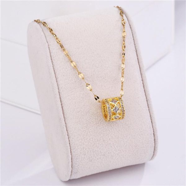 chains crystal pendant necklace for woman fashion exquisite gold chain clavicle temperament luxury jewelry, Silver
chains crystal pendant necklace for woman fashion exquisite gold chain clavicle temperament luxury jewelry, Silver