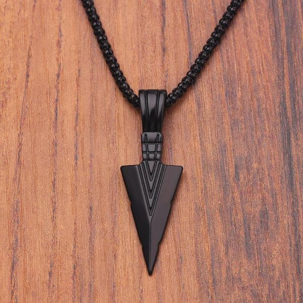pendant necklaces men's design matte black long necklace with arrow jewelry chain hip hop punk rock christmas halloween gift for men wo, Silver
pendant necklaces men's design matte black long necklace with arrow jewelry chain hip hop punk rock christmas halloween gift for men wo, Silver