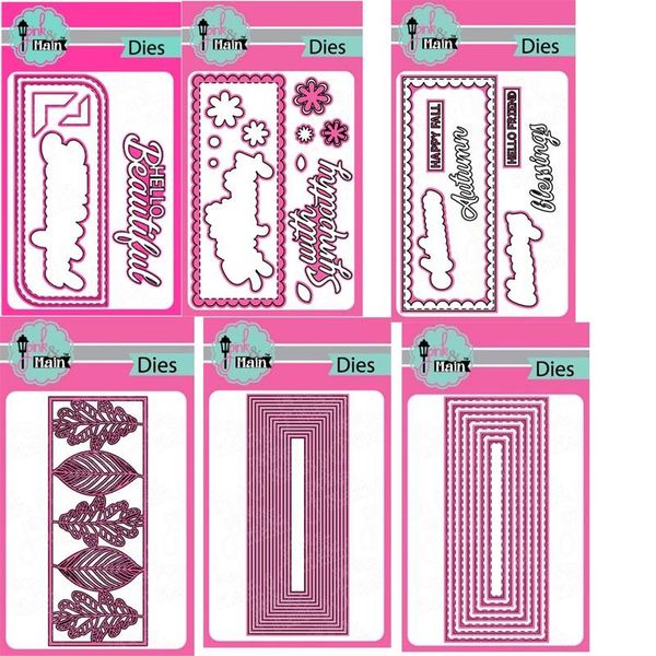 painting supplies metal cutting dies six kinds slimline for scrapbooking steel craft die cut embossing paper card stencil
painting supplies metal cutting dies six kinds slimline for scrapbooking steel craft die cut embossing paper card stencil