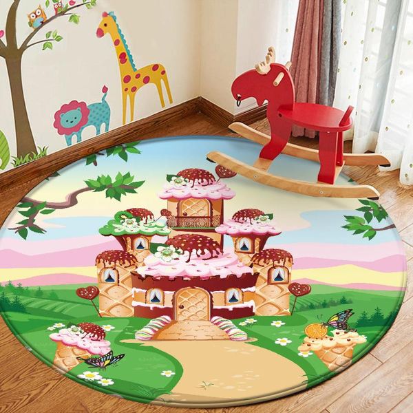 carpets alfombra children's rug round flannel non-slip educational carpet castle dessert rainbow decorative
carpets alfombra children's rug round flannel non-slip educational carpet castle dessert rainbow decorative